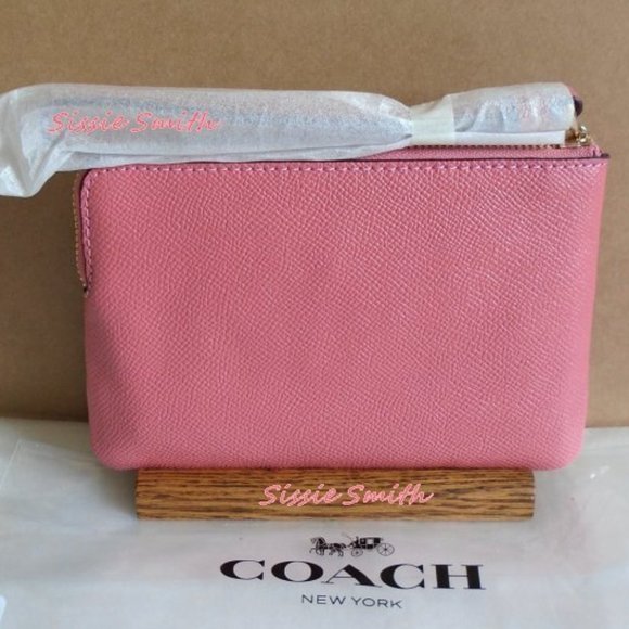 NWT Coach Taffy Corner Zip Wristlet - Picture 4 of 6